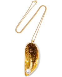 goldene Perlenkette von Balenciaga