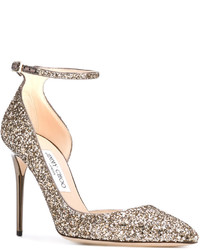 goldene Pumps von Jimmy Choo