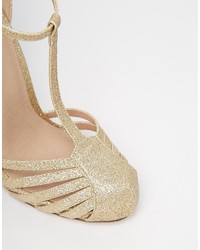 goldene Pumps von Asos