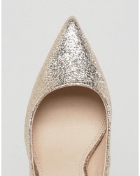 goldene Pumps von Asos