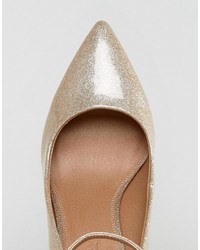 goldene Pumps von Asos