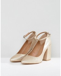 goldene Pumps von Asos