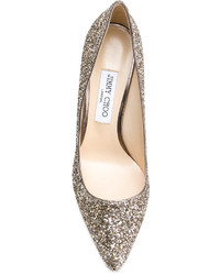 goldene Pumps von Jimmy Choo