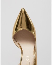 goldene Pumps von Office