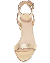 goldene Sandalen von Loeffler Randall