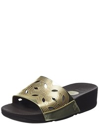 goldene Sandalen von FitFlop