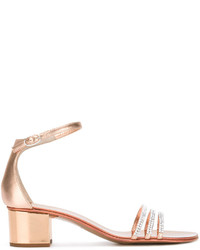 goldene Sandalen von Giuseppe Zanotti Design