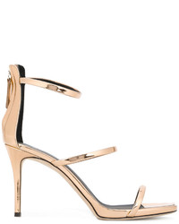 goldene Sandalen von Giuseppe Zanotti Design