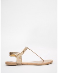 goldene Sandalen von Daisy Street