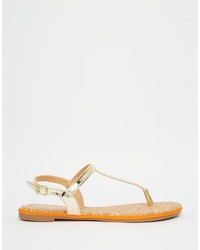 goldene Sandalen von Miss KG