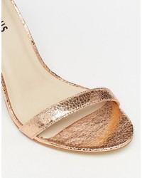 goldene Sandaletten von Glamorous