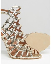 goldene Sandaletten von Steve Madden