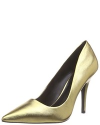 goldene Schuhe von Aldo