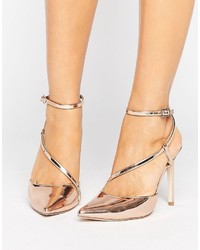 goldene Schuhe von Asos