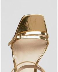 goldene Schuhe von Asos