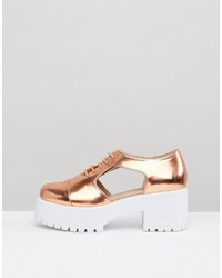 goldene Schuhe von Asos