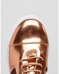 goldene Schuhe von Asos