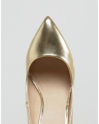 goldene Schuhe von Asos