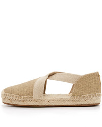 goldene Segeltuch Espadrilles von MICHAEL Michael Kors