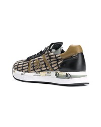 goldene Segeltuch niedrige Sneakers von Premiata
