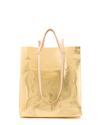 goldene Shopper Tasche aus Leder von Gloria Coelho