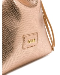 goldene Shopper Tasche aus Leder von Gum