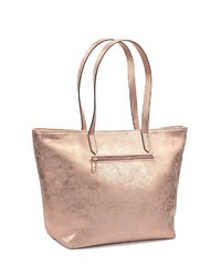 goldene Shopper Tasche aus Leder von Lascana