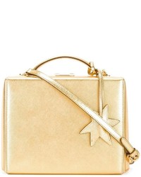 goldene Shopper Tasche aus Leder von MARK CROSS