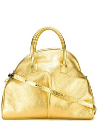 goldene Shopper Tasche aus Leder von Marsèll