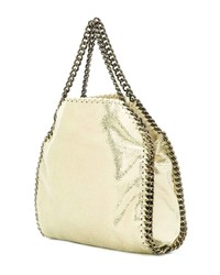 goldene Shopper Tasche aus Leder von Stella McCartney