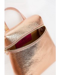 goldene Shopper Tasche aus Leder von myMo