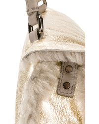 goldene Shopper Tasche aus Leder von Zanellato