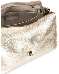 goldene Shopper Tasche aus Leder von Zanellato