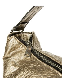 goldene Shopper Tasche aus Leder von SOCCX