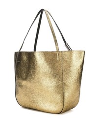 goldene Shopper Tasche aus Leder von Jimmy Choo