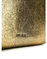 goldene Shopper Tasche aus Leder von Jimmy Choo