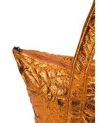 goldene Shopper Tasche aus Leder von Sies Marjan