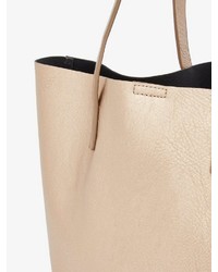 goldene Shopper Tasche aus Leder von Vero Moda