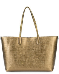 goldene Shopper Tasche von Alexander McQueen
