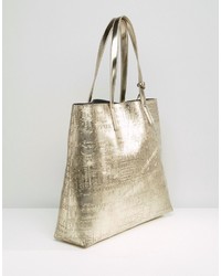 goldene Shopper Tasche von Juicy Couture