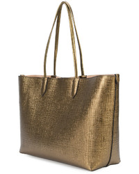 goldene Shopper Tasche von Alexander McQueen