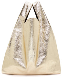 goldene Shopper Tasche von Maison Margiela