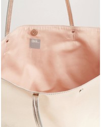 goldene Shopper Tasche von Asos