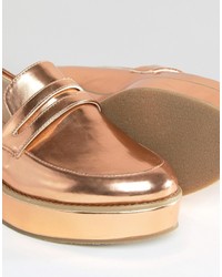 goldene Slipper von Asos