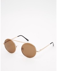 goldene Sonnenbrille von Asos