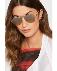 goldene Sonnenbrille von Calvin Klein 205W39nyc