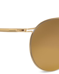 goldene Sonnenbrille von Maison Margiela