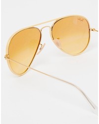 goldene Sonnenbrille von Ray-Ban