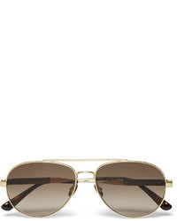 goldene Sonnenbrille von Bottega Veneta