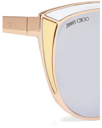 goldene Sonnenbrille von Jimmy Choo
